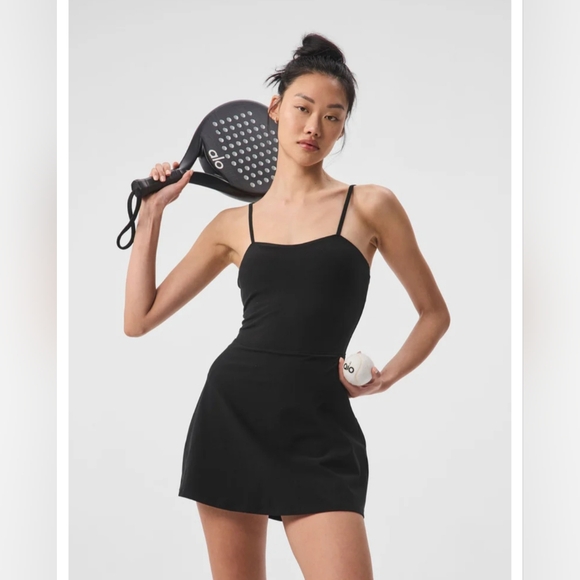 Alo Yoga Alosoft Courtside Tennis Dress - Picture 1 of 8